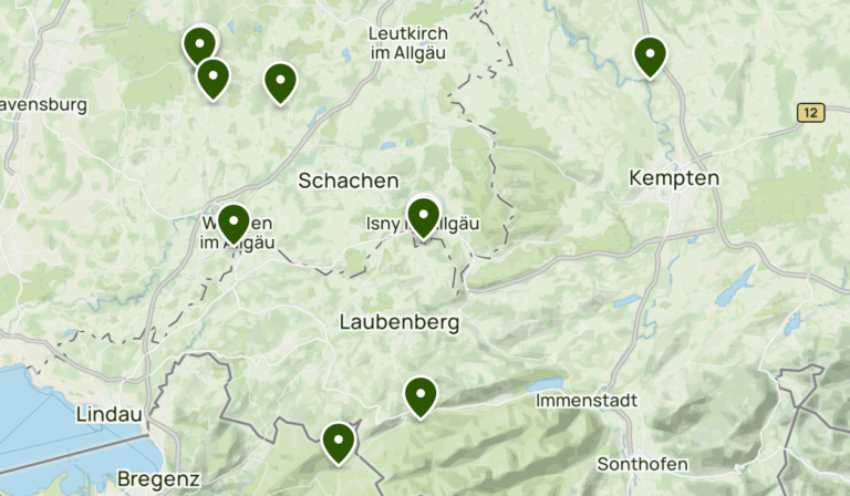 Allgäu Karte – Ihr Schlüssel zu den schönsten Zielen in der Region Allgäu